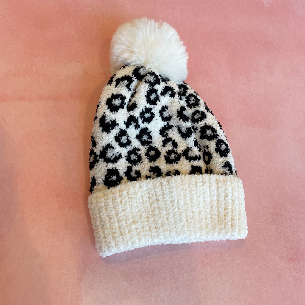 Leopard Beanie