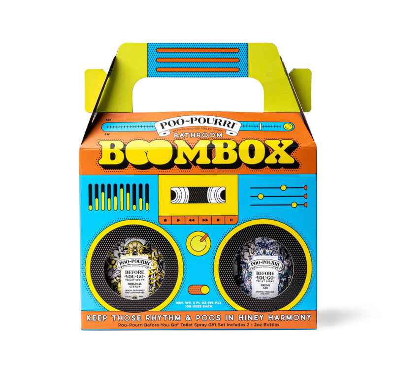 Poo-Pourri Boombox Set