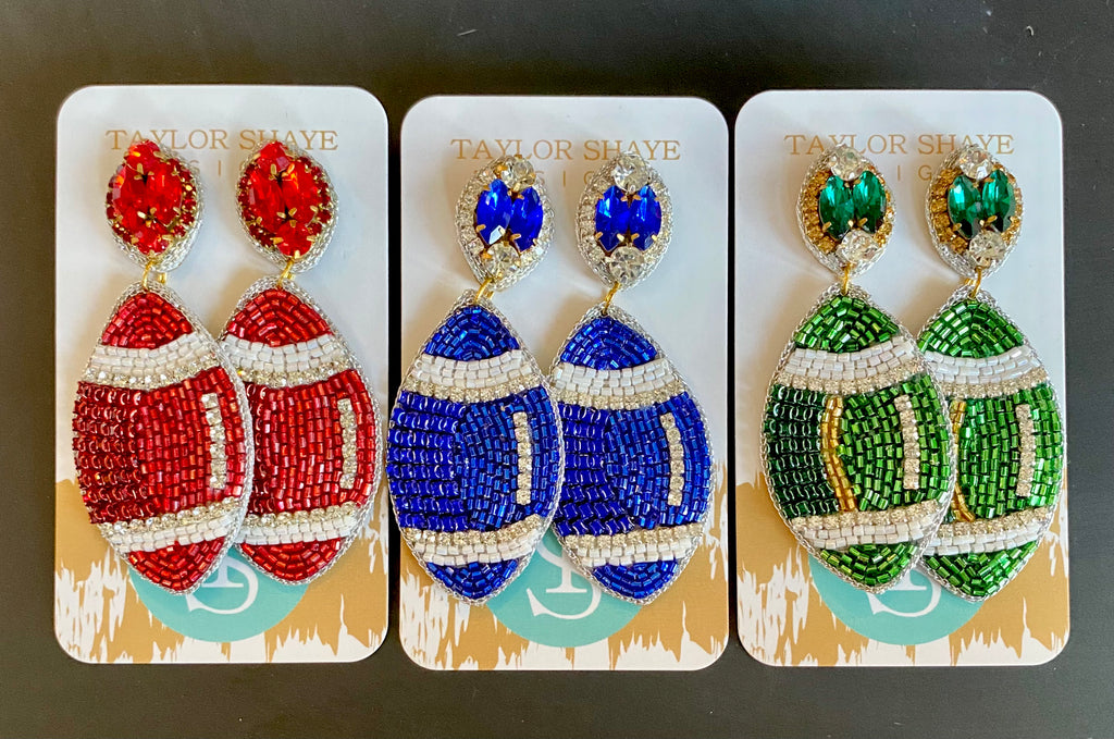 Beaded Footballs